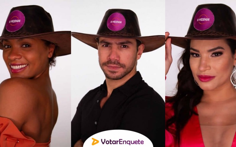 Quem deve ficar em A Fazenda 12: Lidi, Mariano ou Raissa? Vote na enquete