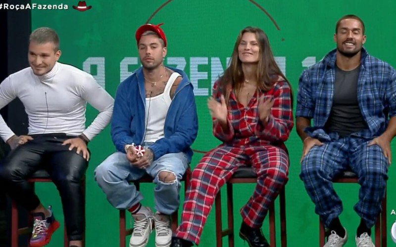 Quem está na roça a Fazenda 2021: MC Gui, Gui Araújo, Dayane e Bil