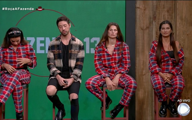 Quem está na roça a Fazenda 2021: Solange, Rico, Dayane e Marina