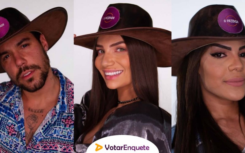 Quem você quer que fique em A Fazenda 12: Lipe, Stéfani ou Tays? Vote na enquete