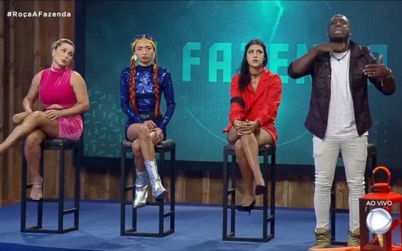 André, Bia, Deolane e Ruivinha estão na 9ª roça de A Fazenda 2022