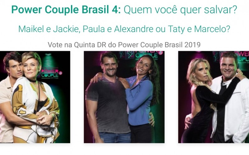 Vote na quinta DR