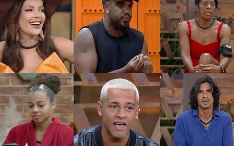 R7.COM votação: quem está na frente para sair na última roça