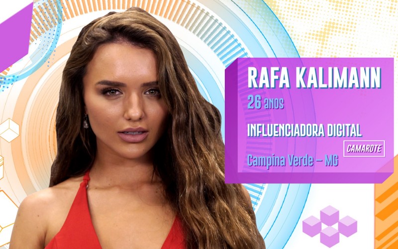 Rafa Kalimann é participante do BBB20; conheça!
