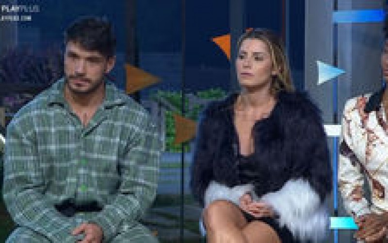 Sabrina, Aricia e Lucas  formaram a segunda Roça de 
