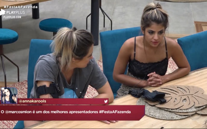 Tati e Thayse chamam a atenção de Hari sobre Lucas