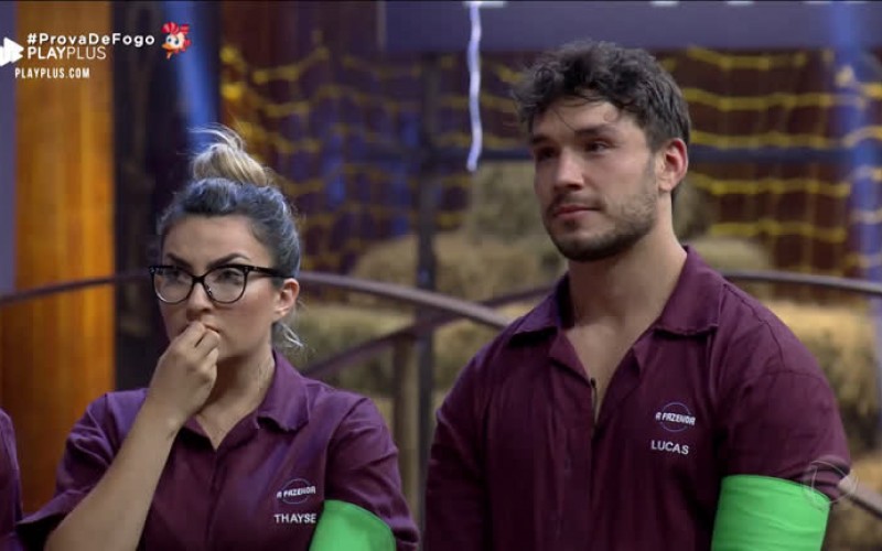 Thayse e Lucas ganham a Prova de Fogo