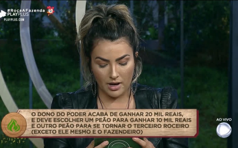 Thayse ganha R$ 20 mil, premia Lucas e coloca Netto na Roça