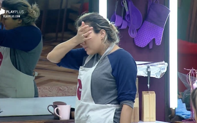 Thayse Teixeira lamenta nova punição no confinamento: 