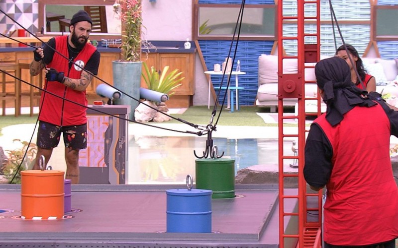 Time vermelho vence Prova da Comida e está no Tá com Tudo
