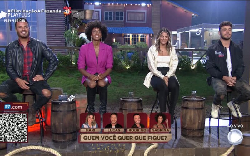 Última Roça: peões pedem apoio do público antes da eliminação