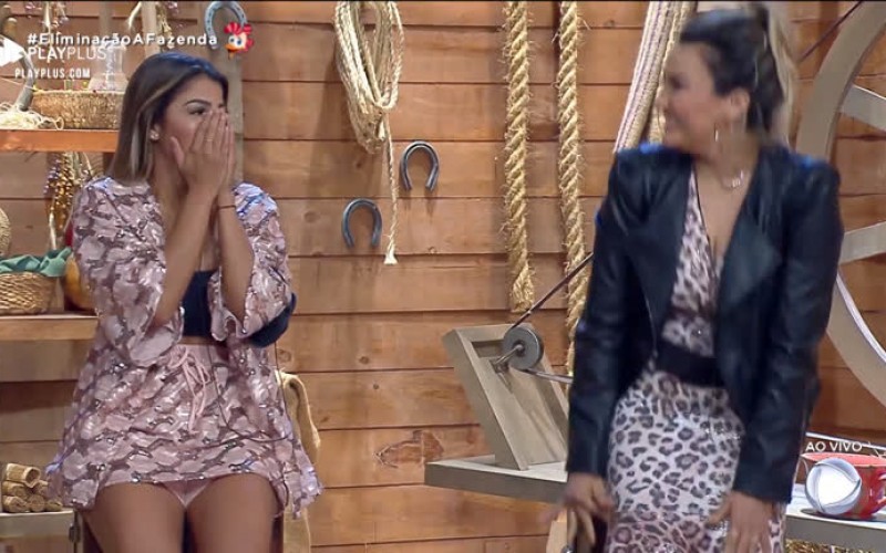 Veja a reação de Hari ao saber que permanece em ‘A Fazenda’