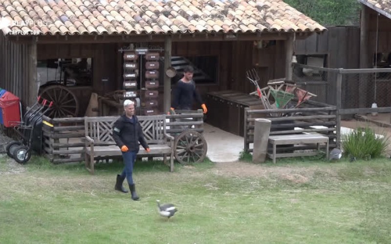 Viny planeja pegar rapadura do cavalo Lyon para adoçar café