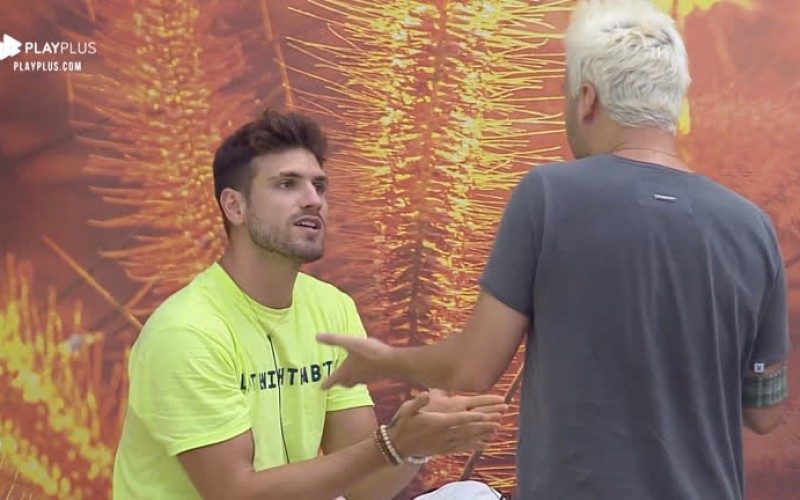 Viny Vieira e Guilherme Leão se estranham e peões discutem