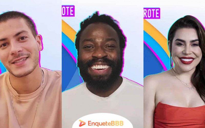 Votação BBB 22: Naiara, Douglas ou Arthur, quem deve sair?