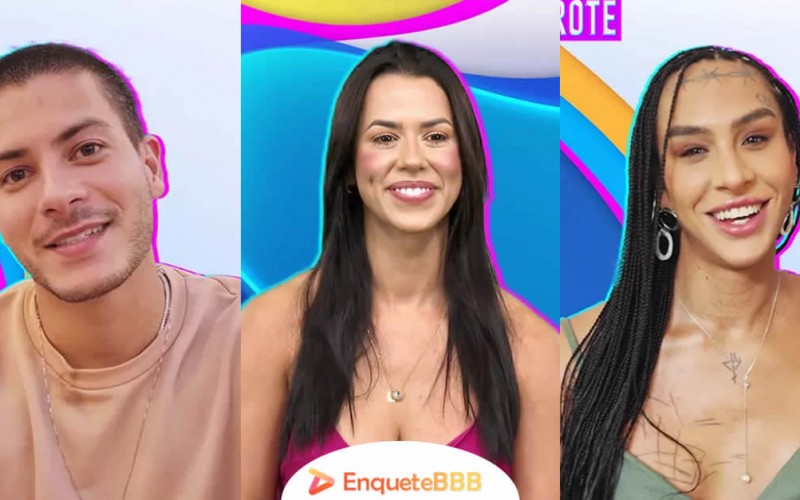 Votação BBB - Quem você quer eliminar: Arthur, Larissa ou Linn?