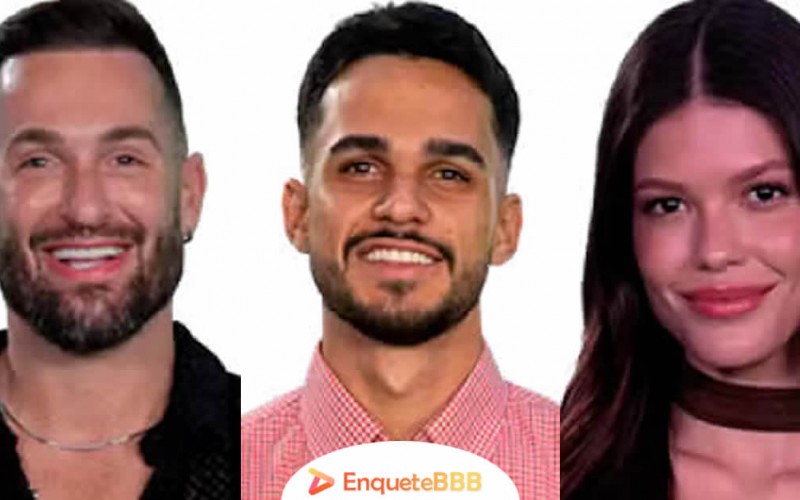 <b>Quem você quer eliminar do BBB 25</b>: Diego, João Gabriel ou Vitória?