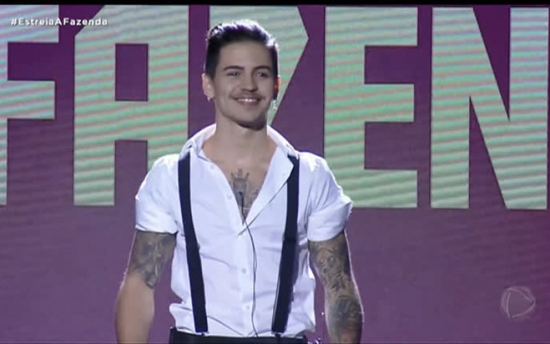 Biel é o primeiro peão de A Fazenda 12