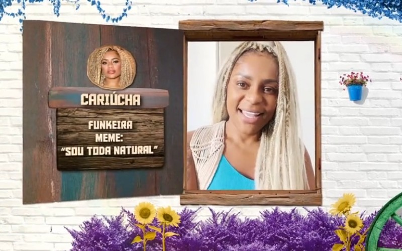 Cariúcha, a ‘garota da laje’, promete causar em A Fazenda 15