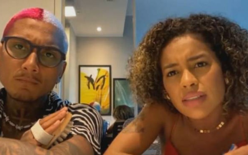 Dynho e Sthefane negam romance em A Fazenda