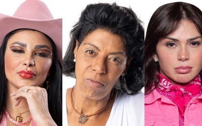 Jenny, Márcia e Nadja estão na sexta Roça de A Fazenda 15