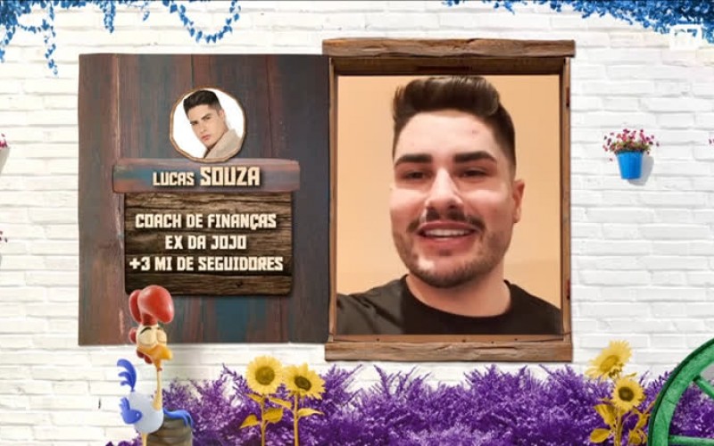 Lucas Souza, ex de Jojo Todynho, está em A Fazenda 15