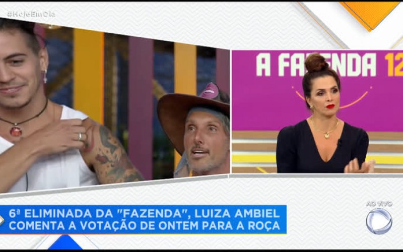 Luiza Ambiel comenta votação para a Roça