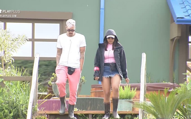 Tays pede ajuda a Lipe - A Fazenda 12