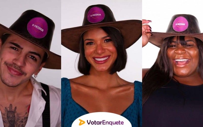  A Fazenda 12: saiba como votar para eliminar Biel, Jake ou Jojo