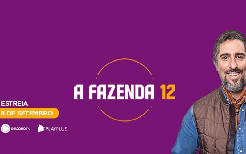 Estreia no dia 08 de setembro - A Fazenda 12, na Record TV