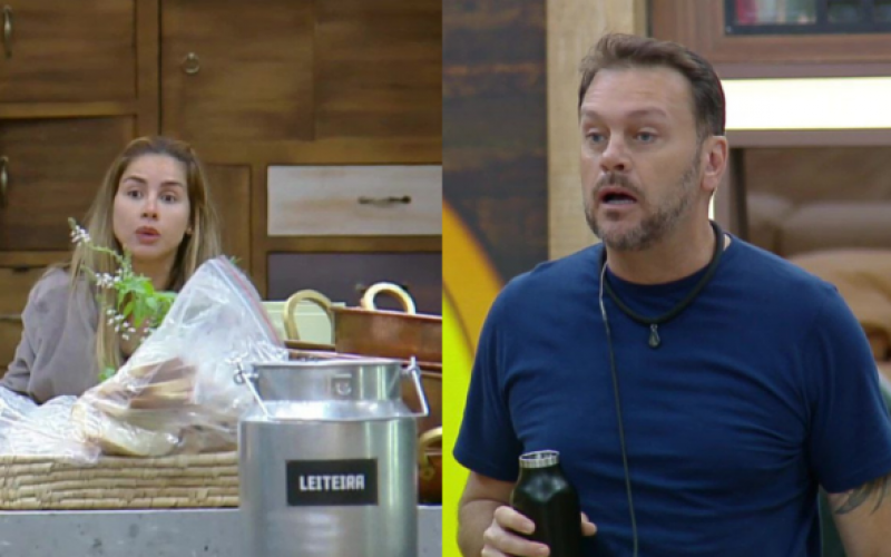 Albert Bressan repreende Babi Muniz: ‘Já encheu o saco’