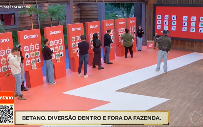 Peões participam de Jogo da Memória da Betano