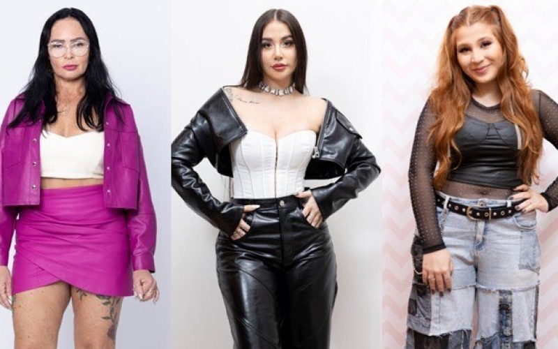 Sandra, Vic e Giulia disputam a Prova da Virada